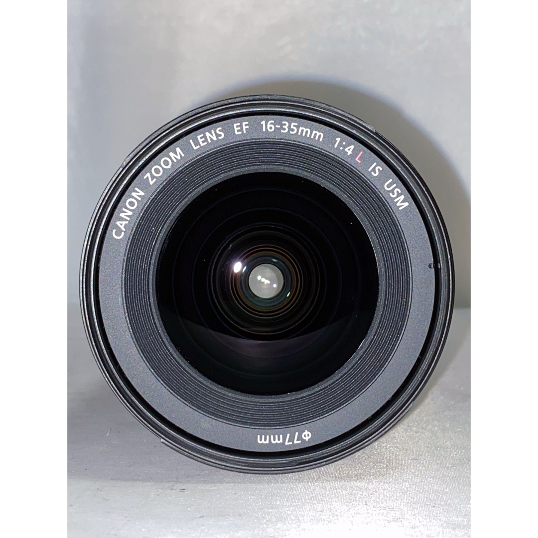 Canon(キヤノン)の美品 Canon EF 16-35mm f4L IS USM スマホ/家電/カメラのカメラ(レンズ(ズーム))の商品写真