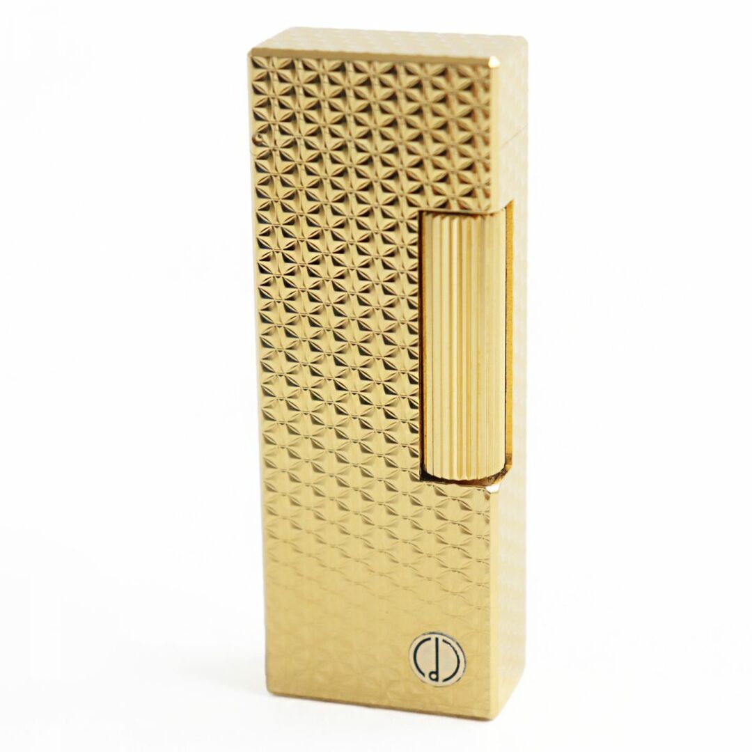 Dunhill - 極美品○dunhill ダンヒル スクエア型 総柄 ロゴ刻印入り Dunhill - 極美品○dunhill ダンヒル スクエア型 総柄 ロゴ刻印入り