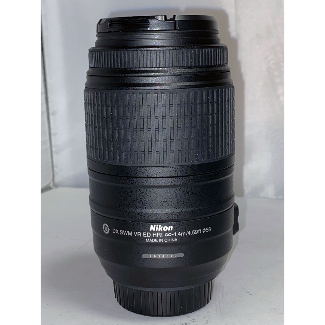 Nikon(ニコン)の【美品】Nikon AF-S 55-300mm f4.5-5.6G ED VR スマホ/家電/カメラのカメラ(レンズ(ズーム))の商品写真