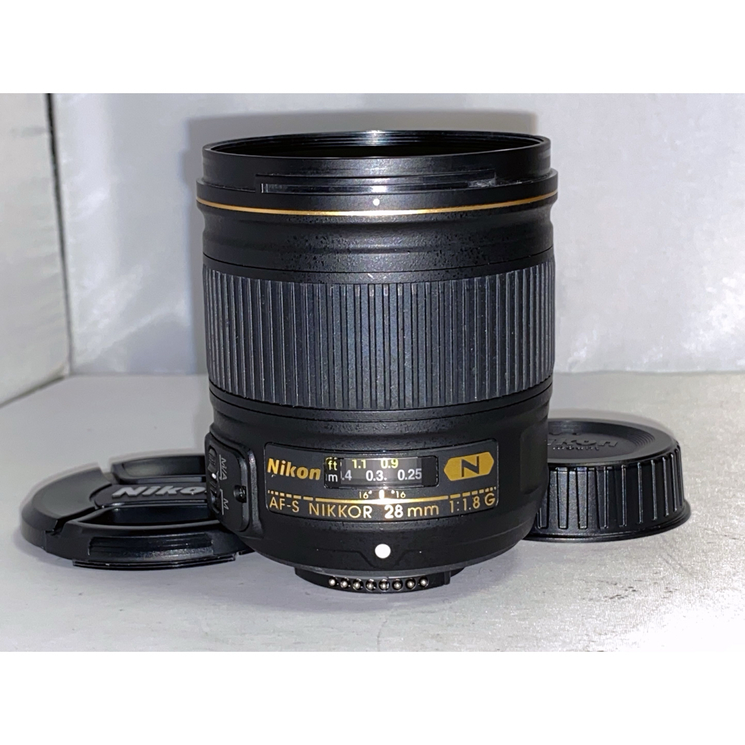 Nikon(ニコン)のNikon AF-S 28mm F1.8G ED N スマホ/家電/カメラのカメラ(レンズ(単焦点))の商品写真
