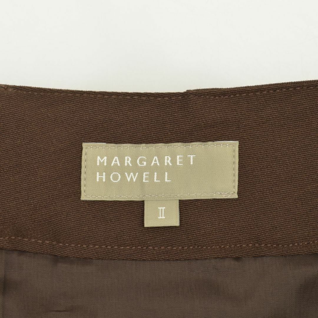 MARGARET HOWELL(マーガレットハウエル)の【MARGARETHOWELL】FINE WOOL TWILL スカート レディースのスカート(ひざ丈スカート)の商品写真