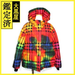 バーバリー(BURBERRY)のBURBERRY　ダウンジャケット　レディースM　マルチカラー　【200】(ダウンジャケット)