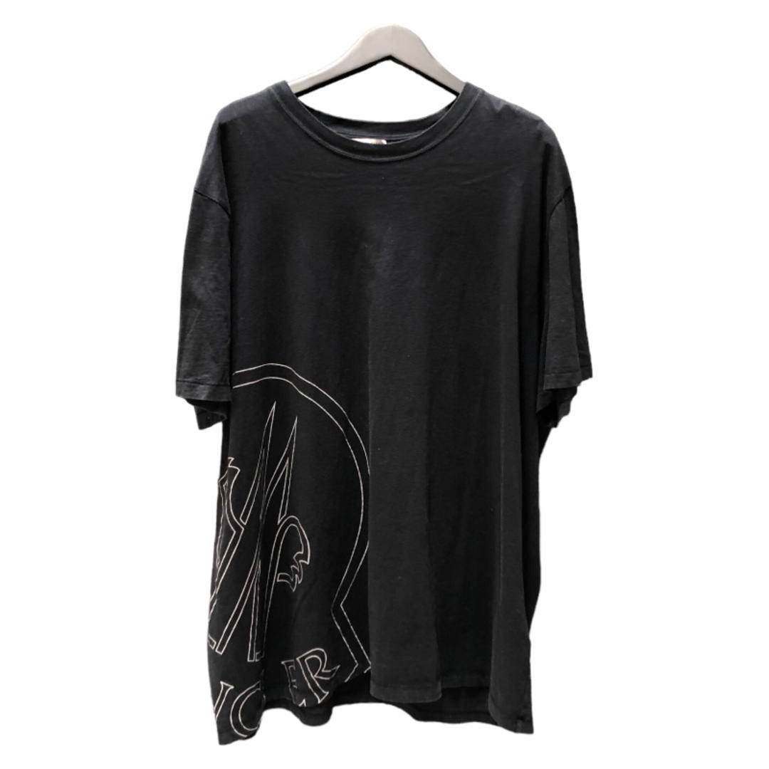 MONCLER(モンクレール)の　モンクレール MONCLER ロゴプリントTシャツ 8C7C1 ブラック コットン メンズ 半袖Ｔシャツ メンズのトップス(Tシャツ/カットソー(半袖/袖なし))の商品写真