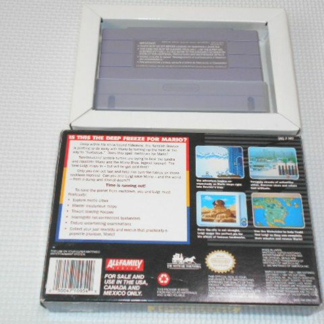 スーパーファミコン - SFC☆MARIO IS MISSING SNES 海外版 北米 スーパーファミコン - SFC☆MARIO IS MISSING SNES 海外版 北米