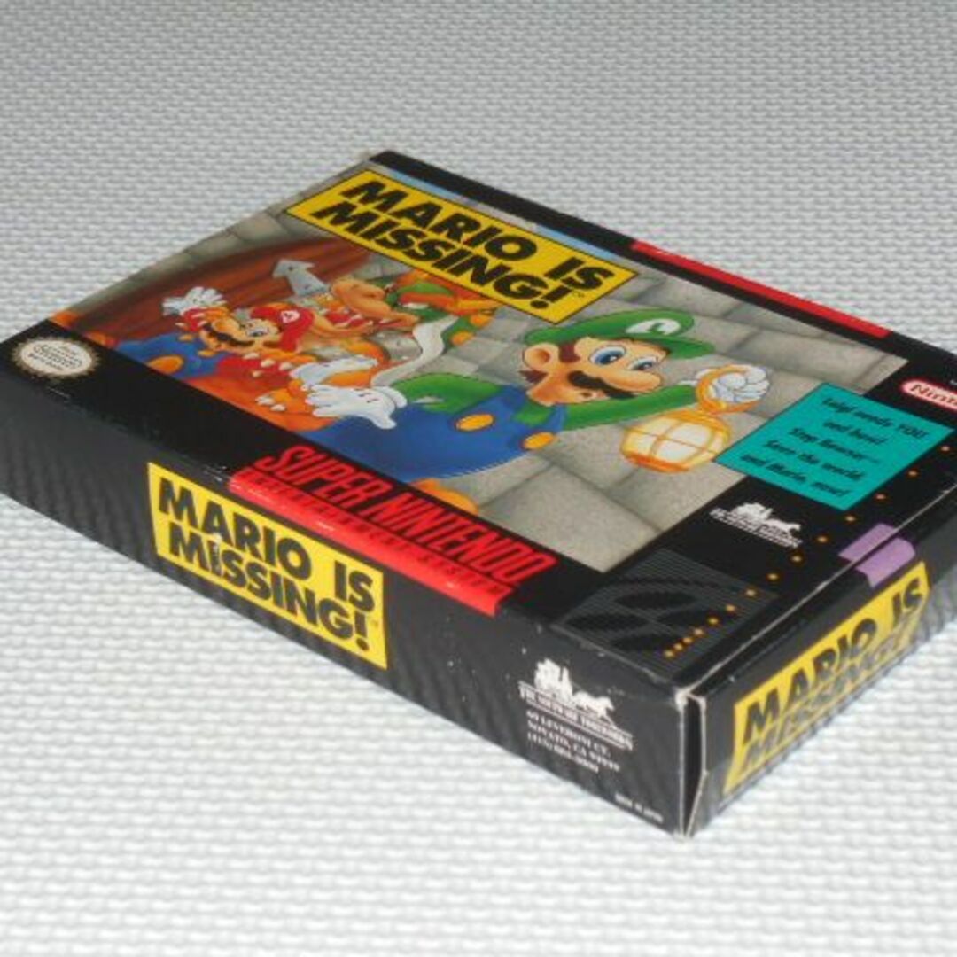スーパーファミコン - SFC☆MARIO IS MISSING SNES 海外版 北米 スーパーファミコン - SFC☆MARIO IS MISSING SNES 海外版 北米