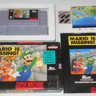 スーパーファミコン - SFC☆MARIO IS MISSING SNES 海外版 北米 スーパーファミコン - SFC☆MARIO IS MISSING SNES 海外版 北米