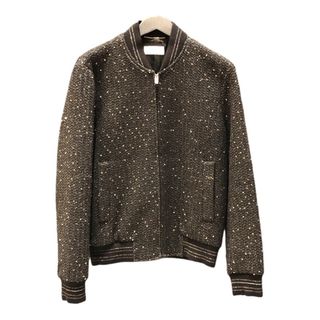 サンローラン(Saint Laurent)の　サンローラン SAINT LAURENT スパンコール ボンバージャケット 603482 ブラック ウール メンズ その他アウター(その他)