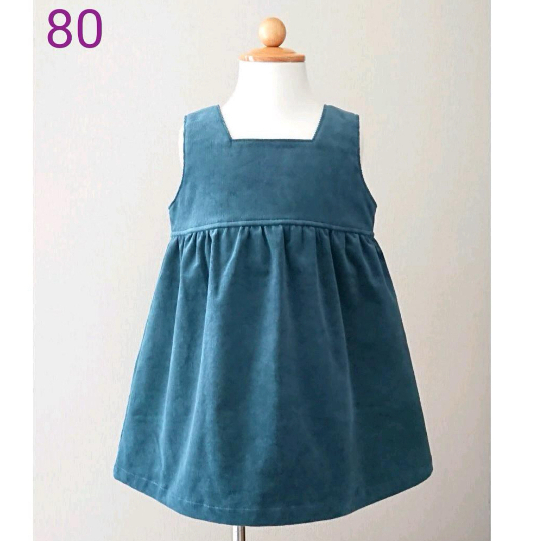 ノースリーブワンピース　80 キッズ/ベビー/マタニティのキッズ服女の子用(90cm~)(ワンピース)の商品写真