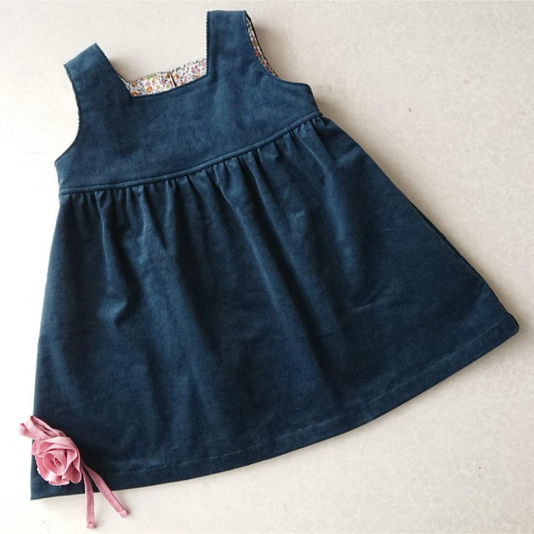 ノースリーブワンピース　80 キッズ/ベビー/マタニティのキッズ服女の子用(90cm~)(ワンピース)の商品写真