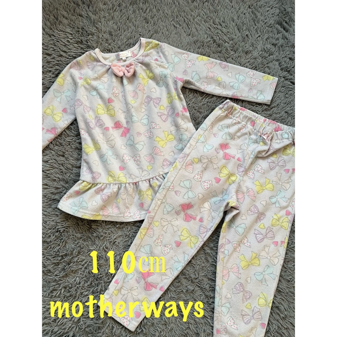 mother(マザー)のパジャマ　上下セット キッズ/ベビー/マタニティのキッズ服女の子用(90cm~)(パジャマ)の商品写真