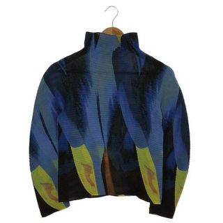 me ISSEY MIYAKE / ミーイッセイミヤケ | Design Print Pleated Cut and Sewn トップス | マルチカラー | レディース