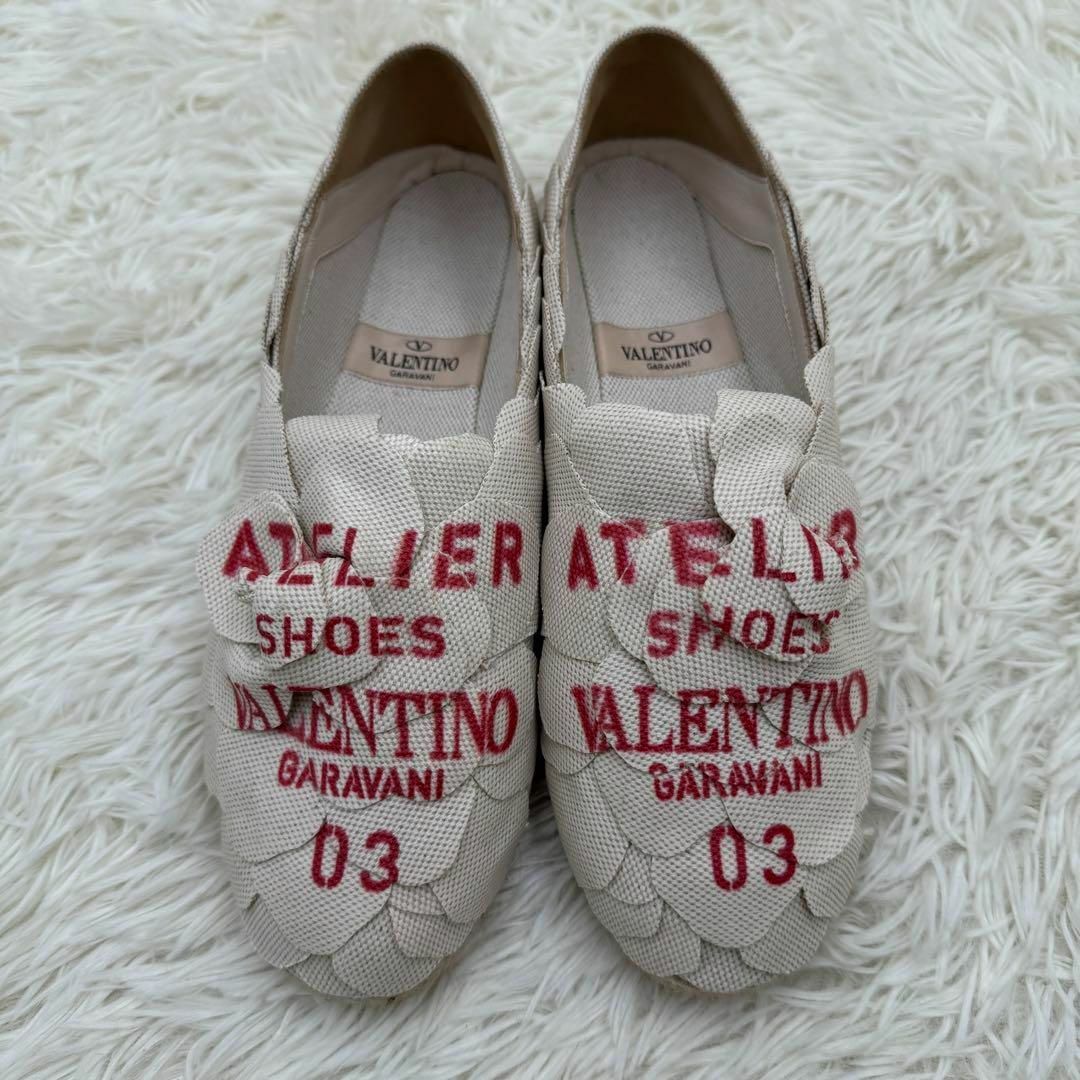 valentino garavani(ヴァレンティノガラヴァーニ)の未使用 入手困難 ヴァレンティ エスパドリーユ スニーカー 25.0㎝ ローズ レディースの靴/シューズ(スニーカー)の商品写真