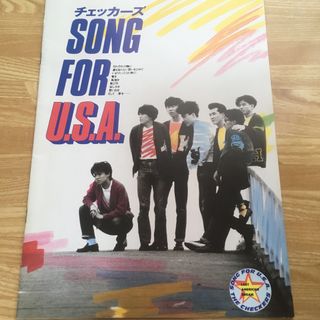 SONG FOR USA パンフレット(ポップス/ロック(邦楽))