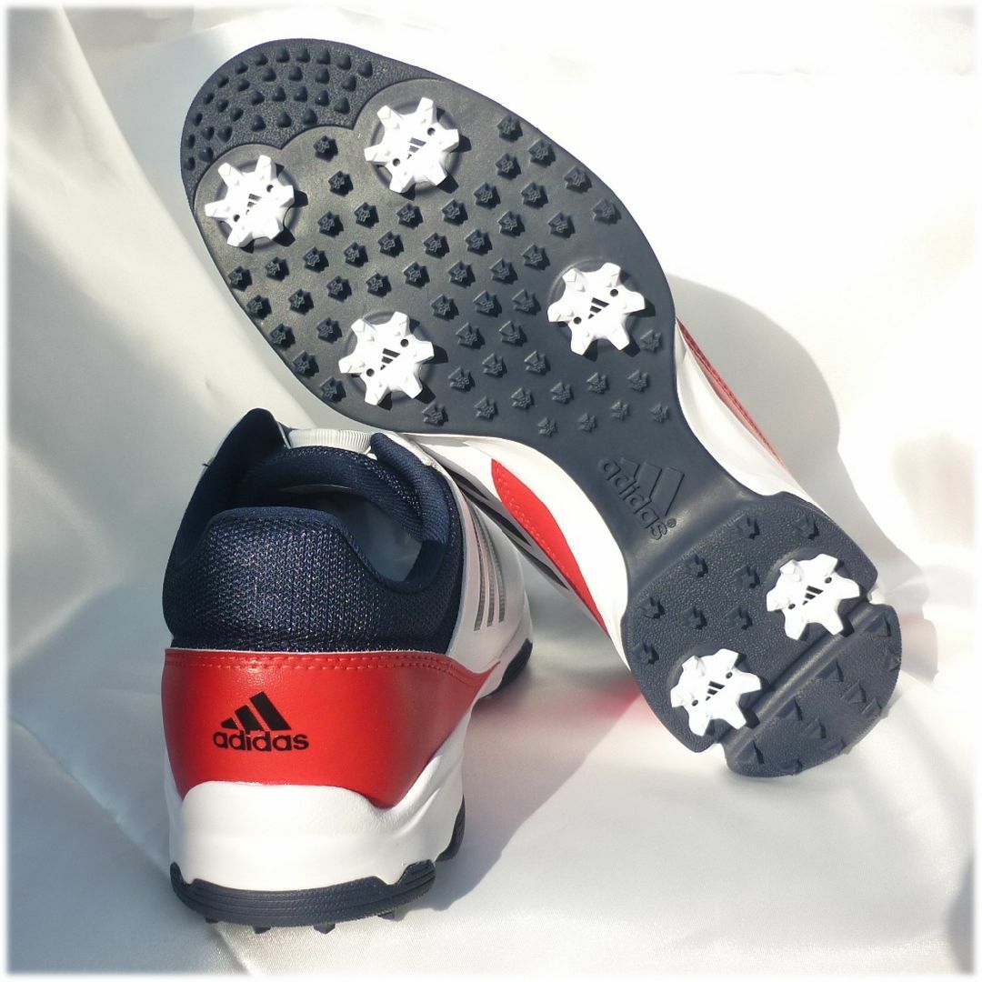 adidas(アディダス)の定価16500円25.5cmadidasボアダイヤルゴルフシューズ スポーツ/アウトドアのゴルフ(シューズ)の商品写真