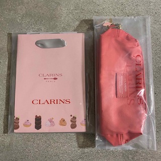 CLARINS - クラランス　期間限定ショッピングバッグ&ポーチ