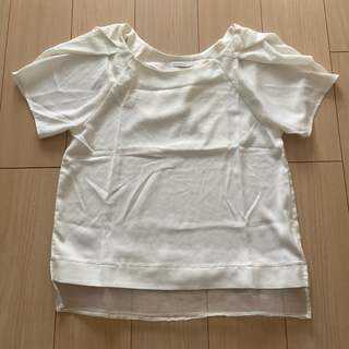 ブリスポイント(BLISS POINT)のオフホワイト カットソー(Tシャツ/カットソー(半袖/袖なし))