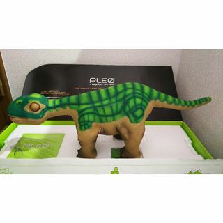 【稼働! PLEO 恐竜 ロボット 新品バッテリー付 皮膚裂け無し プレオ ①】(その他)