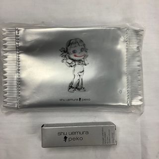 シュウウエムラ(shu uemura)のシュウウエムラ　ペココラボ　shu uemura リップ　ポーチ　新品未使用(口紅)