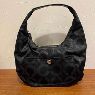 コーチ(COACH)のCOACH コーチ　レキシーオプアート ワンショルダー　サテンホーボー 超美品(ショルダーバッグ)