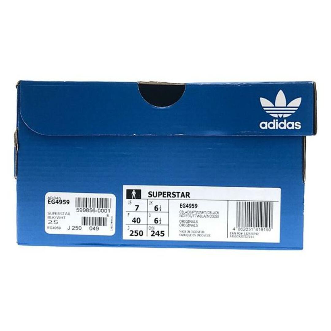 adidas(アディダス)のadidas / アディダス | SUPERSTAR スーパースター スニーカー | 25 | コアブラック/フットウェアホワイト/コアブラック | レディース レディースの靴/シューズ(スニーカー)の商品写真