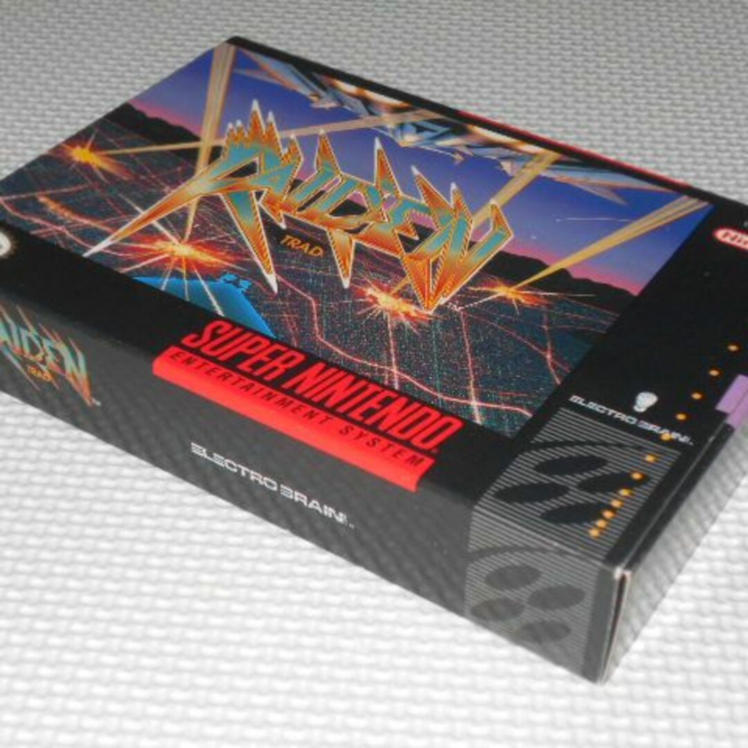SFC☆RAIDEN TRAD SNES 海外版 北米版 端子清掃済 SFC☆RAIDEN TRAD SNES 海外版 北米版 端子清掃済