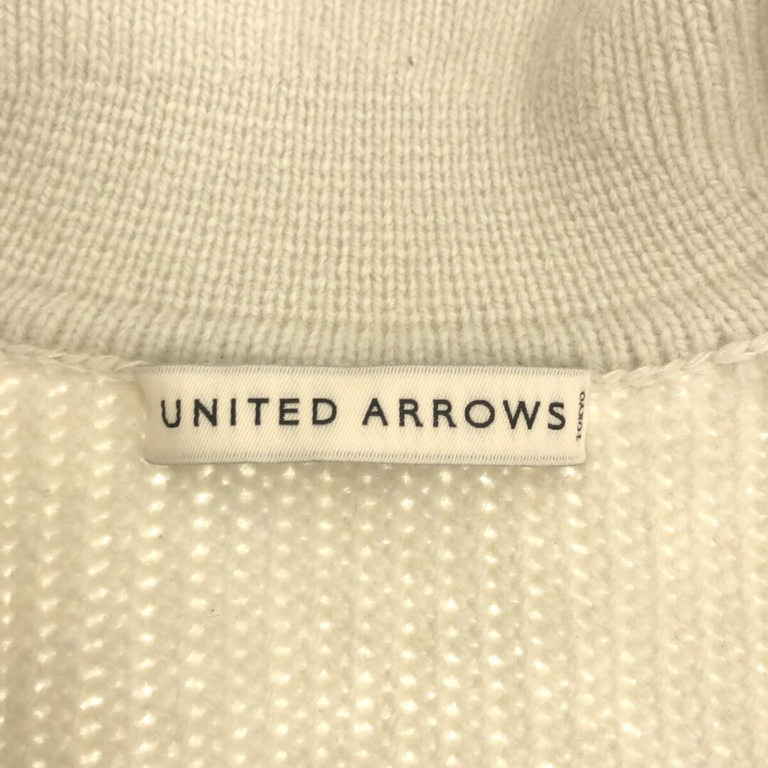 UNITED ARROWS(ユナイテッドアローズ)のUNITED ARROWS ユナイテッドアローズ アゼニットスキッパーセーター ライトグレー S メンズのトップス(ニット/セーター)の商品写真