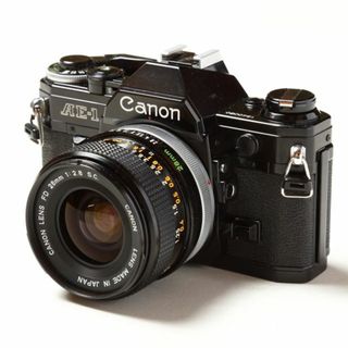 Canon - canon キャノン　AE-1  ブラックボディ　と  FD28mm F2.8