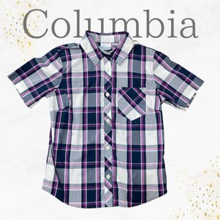 コロンビア(Columbia)のColumbia シャツ チェックOMNI-WICK 登山　アウトドア　オムニ(Tシャツ(半袖/袖なし))