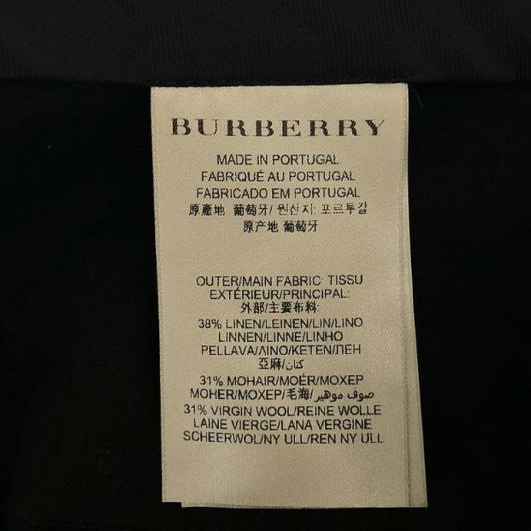 BURBERRY(バーバリー)の【美品】  Burberry / バーバリー | サイドダブルアジャスター ウール スラックスパンツ | 52 | ネイビー | メンズ メンズのパンツ(その他)の商品写真