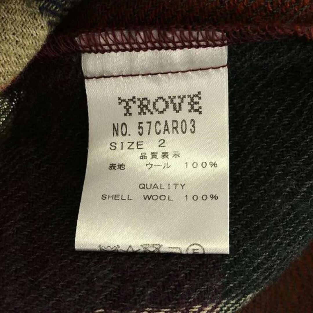 TROVE / トローブ | カンガスガウン ウール チェック ロング TROVE / トローブ | カンガスガウン ウール チェック ロング