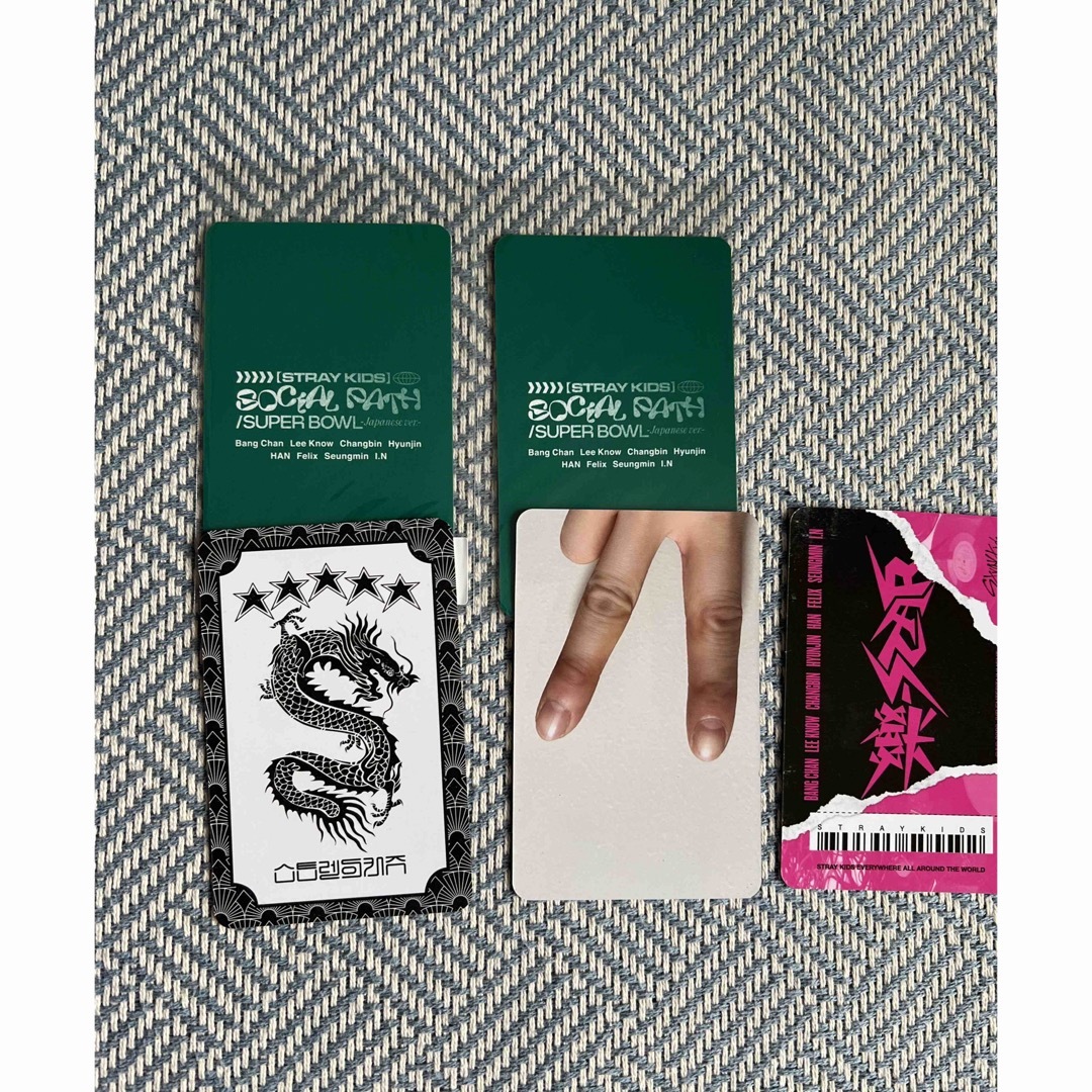 Stray Kids(ストレイキッズ)のスキズ straykids チャンビン トレカ セット エンタメ/ホビーのCD(K-POP/アジア)の商品写真