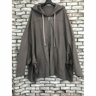 リックオウエンス(Rick Owens)のリックオウエンス★23SS ジャンボピータークロップドジップフーディーパーカー(パーカー)