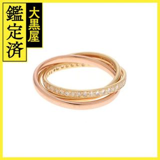 JEWELRY　ジュエリー　三連リング　　K18YG/PG　#11　【472】H(リング(指輪))