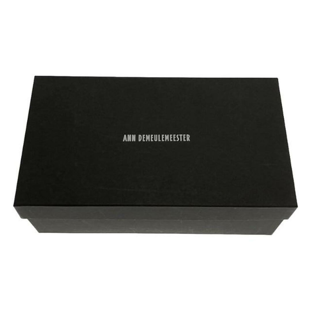 Ann Demeulemeester(アンドゥムルメステール)のANN DEMEULEMEESTER / アンドゥムルメステール | オープントゥ アンクルストラップ レザーサンダル | 42 | ブラック | メンズ メンズの靴/シューズ(サンダル)の商品写真