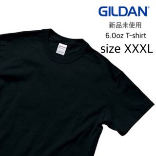 ギルタン(GILDAN)の【ギルダン】新品未使用 ウルトラコットン 6oz 無地 半袖Tシャツ 黒3XL(Tシャツ/カットソー(半袖/袖なし))