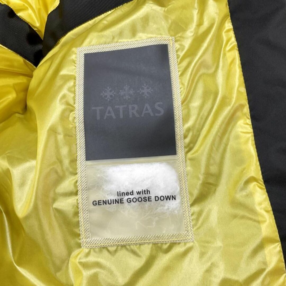 TATRAS(タトラス)のタトラス　ダウン コート 1222　KONTO　ブラック　サイズ02(M) メンズのジャケット/アウター(ダウンジャケット)の商品写真