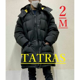 タトラス(TATRAS)のタトラス　ダウン コート 1222　KONTO　ブラック　サイズ02(M)(ダウンジャケット)