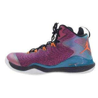 ナイキ(NIKE)のNIKE ナイキ スニーカー 684933-625 Jordan Super.Fly 3 Pink Teal Orange ジョーダン スーパーフライ スニーカー 27.5cm【中古】(スニーカー)