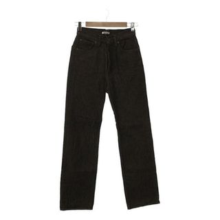 オーラリー(AURALEE)のAURALEE / オーラリー | HARD TWIST DENIM 5P PANTS / ハードツイスト デニムパンツ | 24 | ブラウン | レディース(その他)