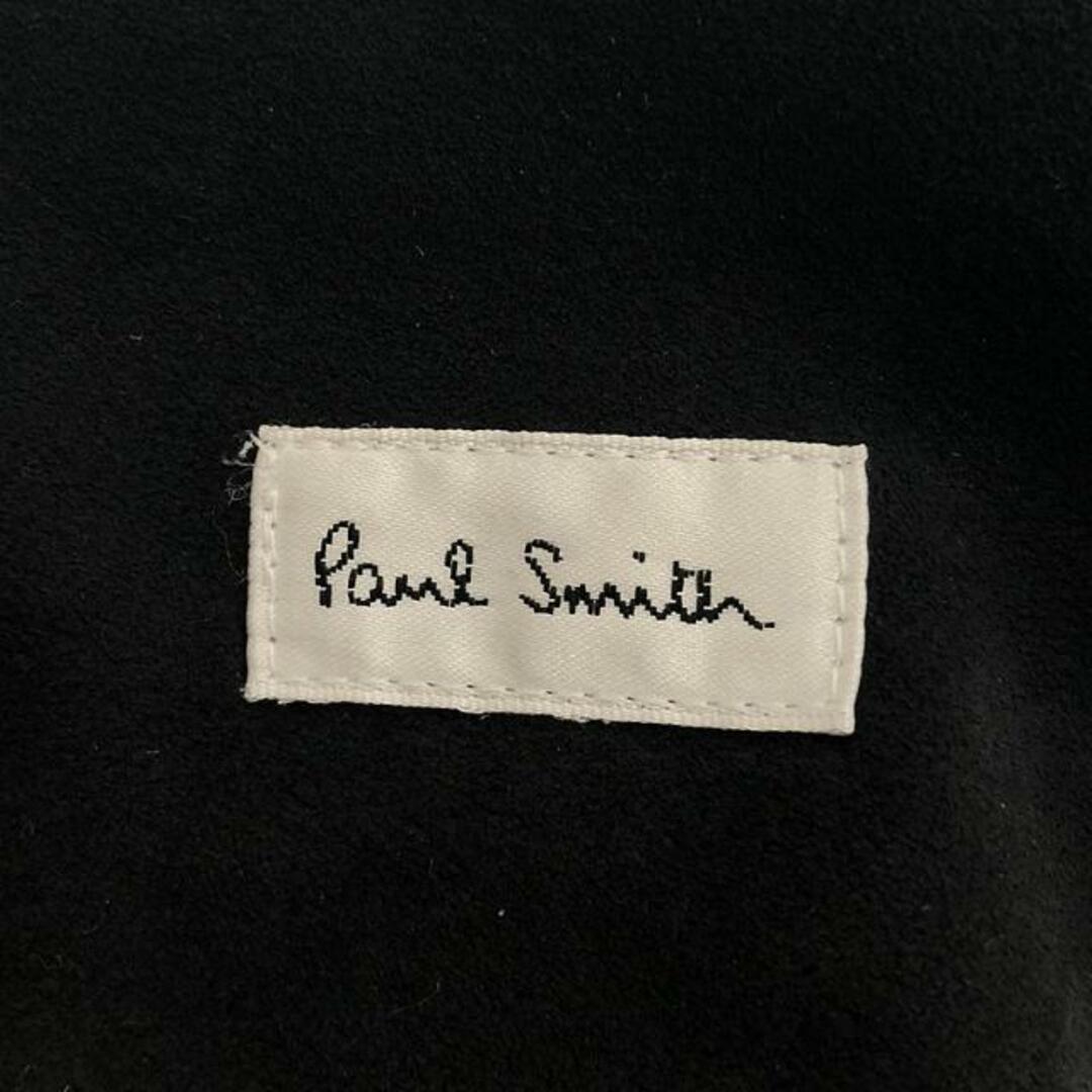 Paul Smith(ポールスミス)のPaul Smith / ポールスミス | スエード サイドダブルアジャスター リブ タック スラックスパンツ | XL | チャコールブラック系 | メンズ メンズのパンツ(その他)の商品写真