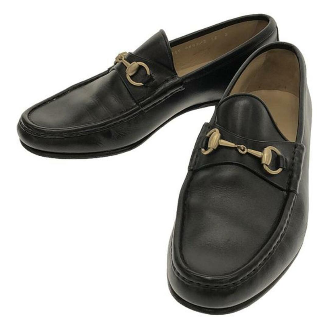 GUCCI / グッチ | レザー ビットローファー | 42 | ブラック GUCCI / グッチ | レザー ビットローファー | 42 | ブラック