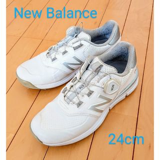 ニューバランスゴルフ(new balance golf)の値下◆New Balance ゴルフシューズ 24cm ニューバランス レディス(シューズ)