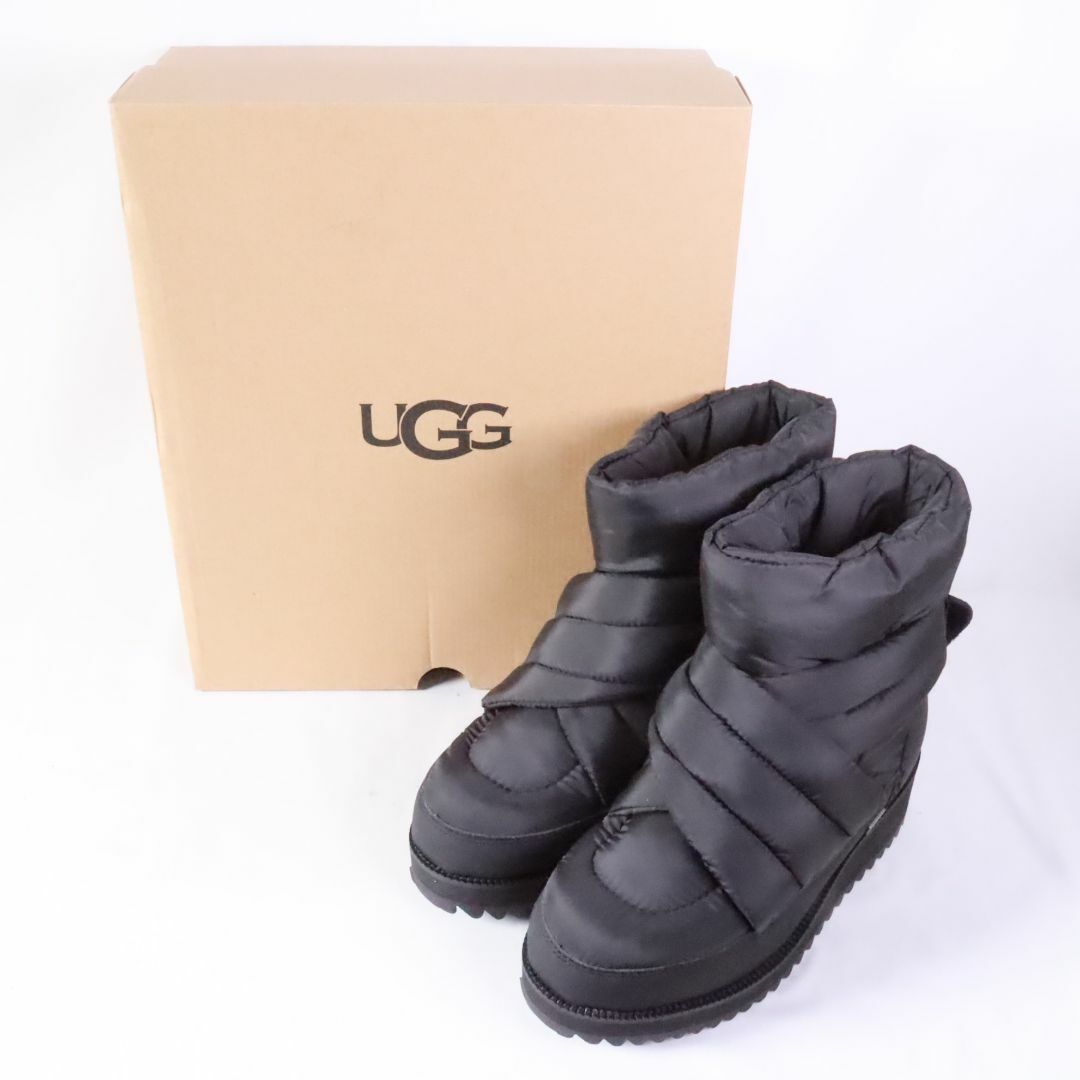 UGG　アグ　ショートブーツ　黒　24.0