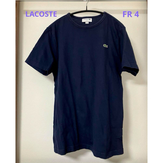 ラコステ(LACOSTE)のLACOSTE ラコステ 半袖 Tシャツ M ネイビー 胸ロゴ(Tシャツ/カットソー(半袖/袖なし))