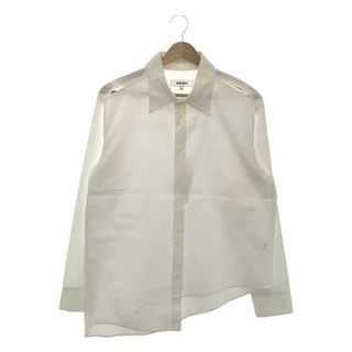 サルバム(sulvam)の【新品】  sulvam / サルバム | 2022AW | WOMENS SHORT SLASH SHIRT ショート スラッシュシャツ | S | ホワイト | レディース(シャツ/ブラウス(長袖/七分))