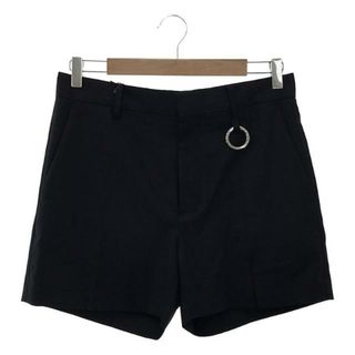 ドレスドアンドレスド(DRESSEDUNDRESSED)の【新品】  DRESSEDUNDRESSED / ドレスドアンドレスド | 2022SS | Slit Shorts ウール カシミヤ スリットショートパンツ | 3 | ブラック | レディース(その他)