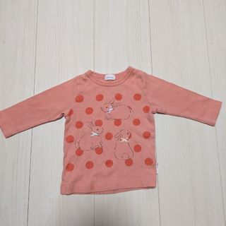 Combi mini - コンビミニ 長袖らくちんやわらかTシャツ 70サイズ