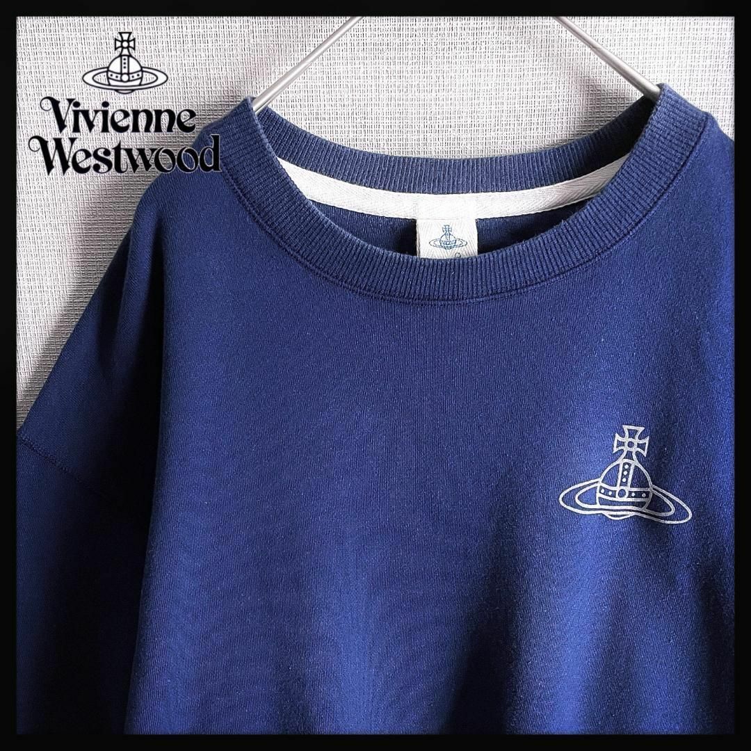 Vivienne Westwood(ヴィヴィアンウエストウッド)の【大人気カラー☆オーブロゴ】ヴィヴィアンウエストウッド スウェットトレーナー メンズのトップス(スウェット)の商品写真