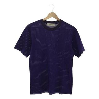 【新品】  FUMIE=TANAKA / フミエタナカ | 2023SS | cotton mesh T コットンメッシュ Tシャツ | 1 | パープル | レディース(Tシャツ(半袖/袖なし))