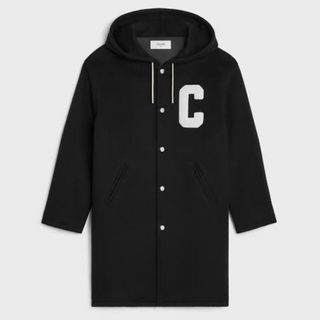 セリーヌ(celine)のCELINE セリーヌ 23AW ロゴカレッジウールコート(ダッフルコート)